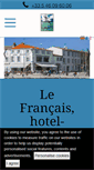 Mobile Screenshot of hotellefrancais.com